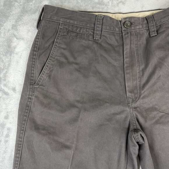 LK Men's Live Comfortable Pants, Size 30x32, Gray, Flat Front , Straight Leg - Picture 6 of 13